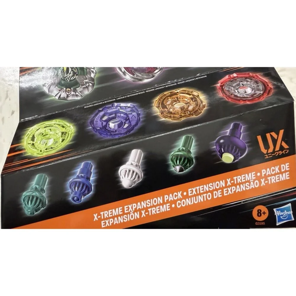 HASBRO Beyblade X X-treme Expansion Pack Customized Set U UX-10 - USA SELLER!